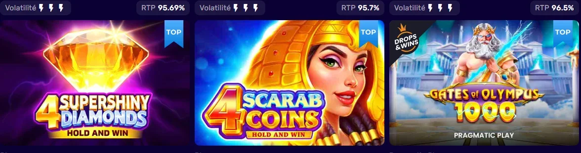Magic Casino 385% 245 tours gratuits
